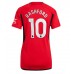 Manchester United Marcus Rashford #10 Kopio Koti Pelipaita Naisten 2023-24 Lyhyet Hihat
